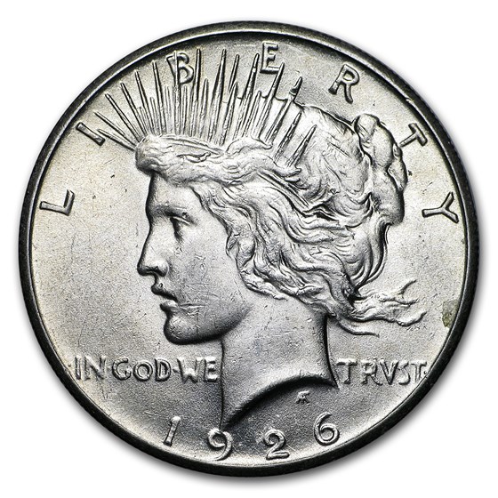 1926 Peace Dollar AU 1926 Peace Dollar AU